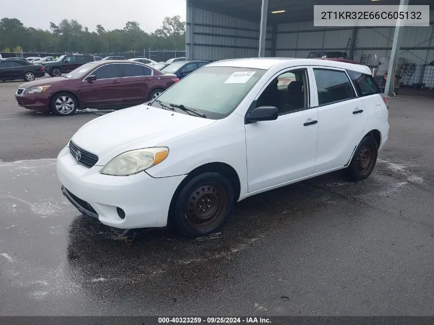 2T1KR32E66C605132 2006 Toyota Matrix