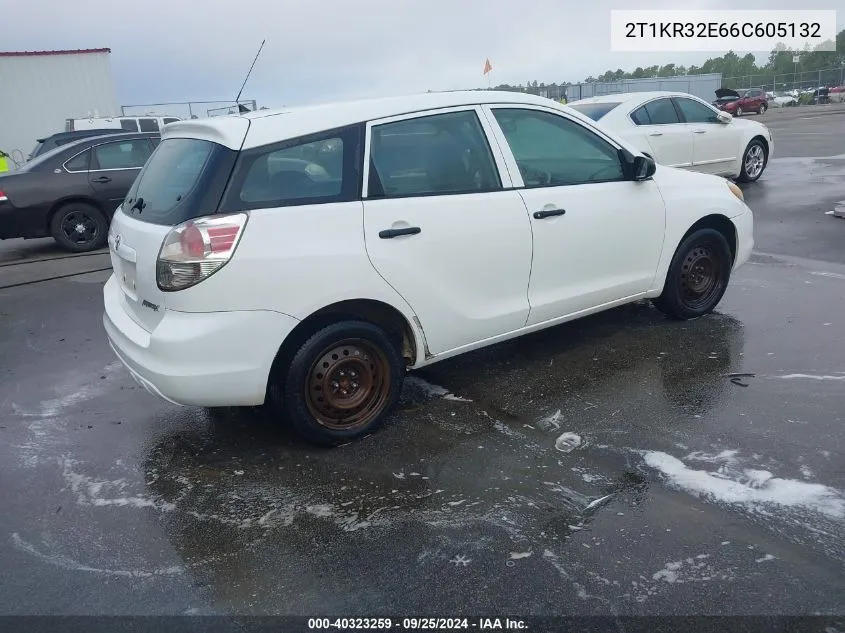 2T1KR32E66C605132 2006 Toyota Matrix