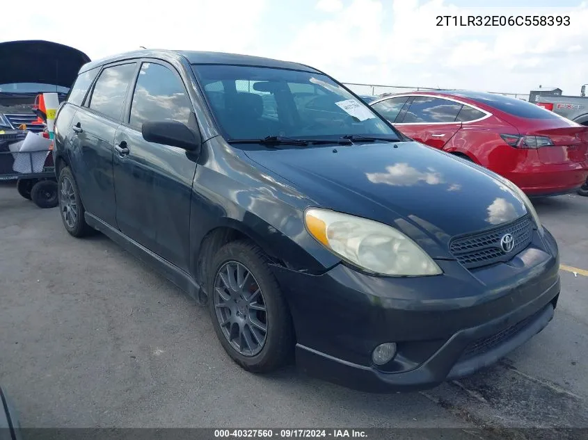 2006 Toyota Matrix Xr VIN: 2T1LR32E06C558393 Lot: 40327560