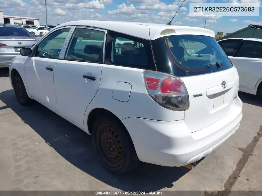 2T1KR32E26C573683 2006 Toyota Matrix