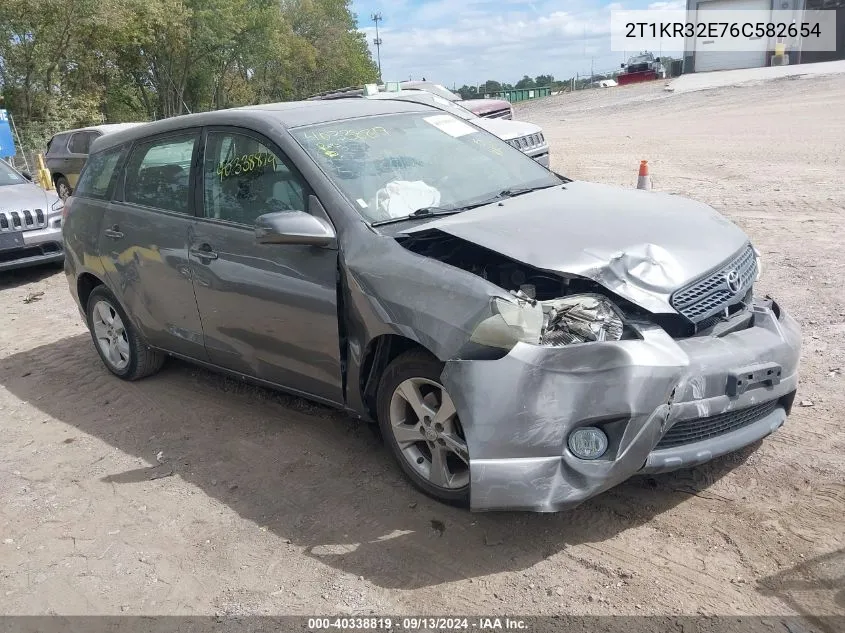 2T1KR32E76C582654 2006 Toyota Matrix Xr