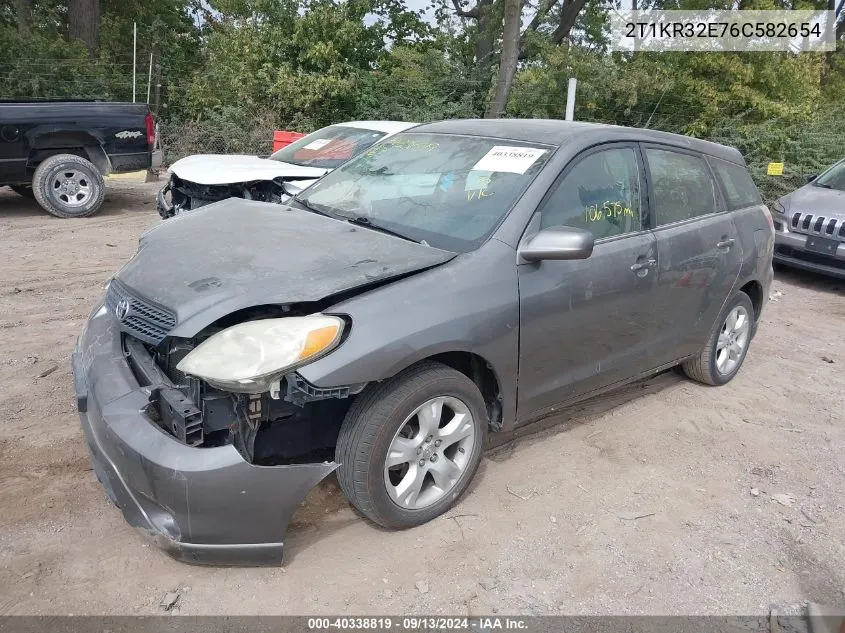 2T1KR32E76C582654 2006 Toyota Matrix Xr