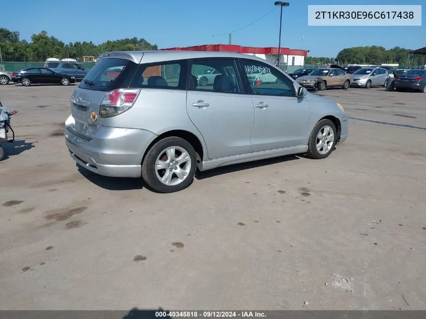 2T1KR30E96C617438 2006 Toyota Matrix Xr