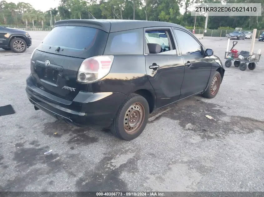 2T1KR32E06C621410 2006 Toyota Matrix Xr