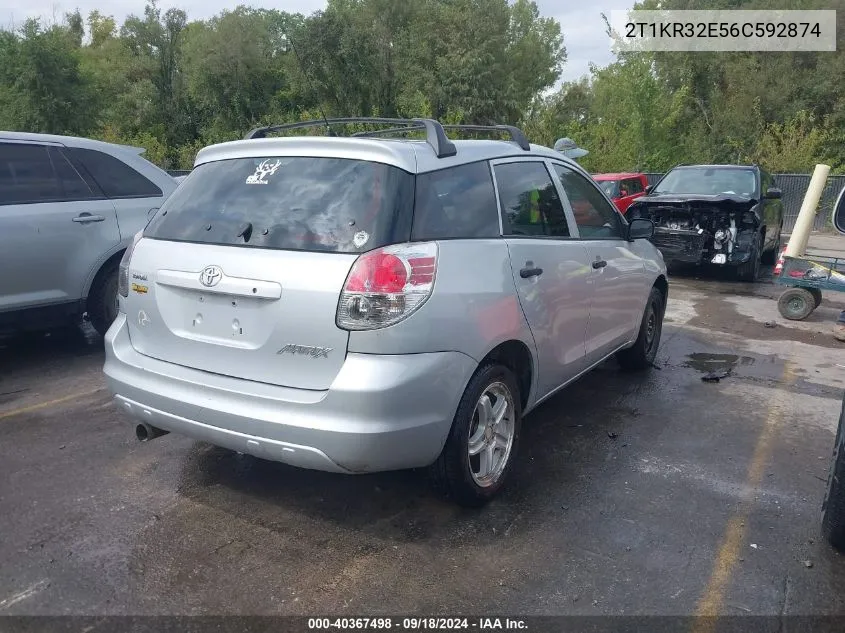 2T1KR32E56C592874 2006 Toyota Matrix