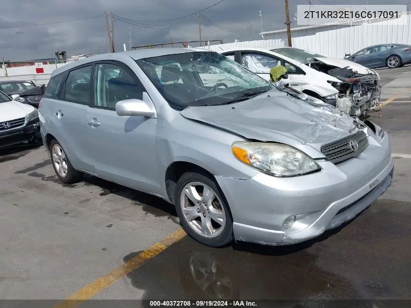 2T1KR32E16C617091 2006 Toyota Matrix Xr