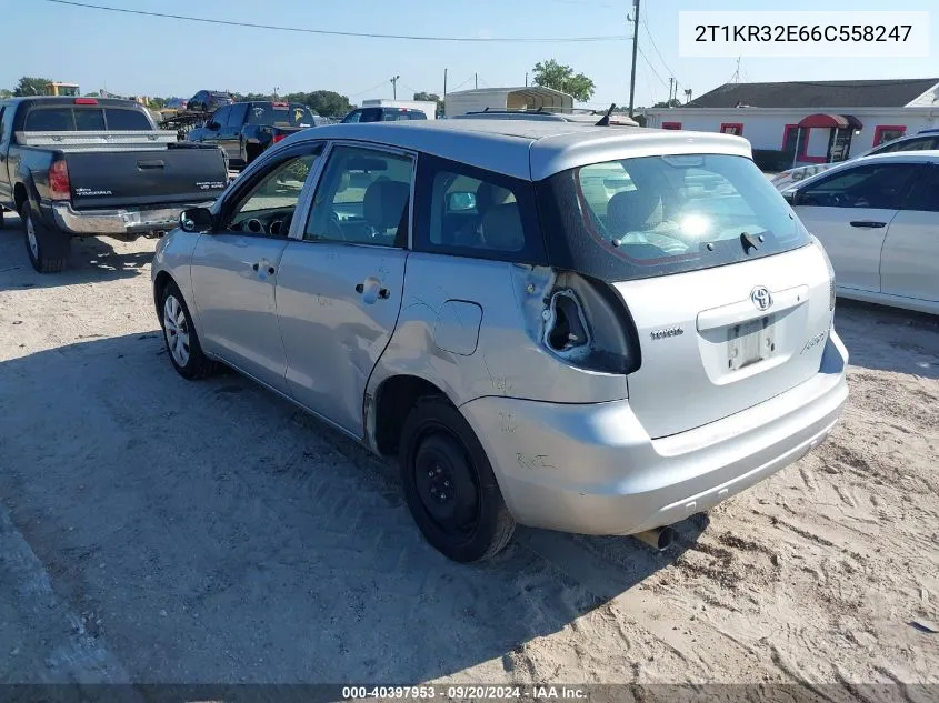 2T1KR32E66C558247 2006 Toyota Matrix Xr