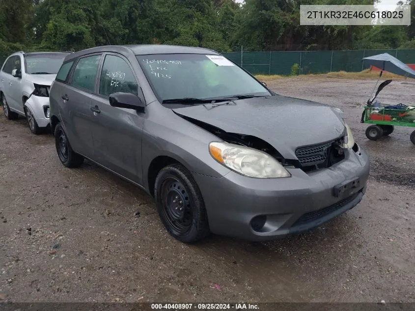 2T1KR32E46C618025 2006 Toyota Matrix