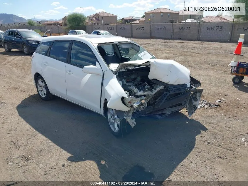 2T1KR30E26C620021 2006 Toyota Matrix Xr