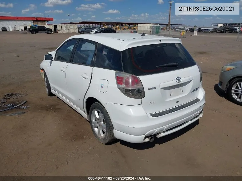 2T1KR30E26C620021 2006 Toyota Matrix Xr