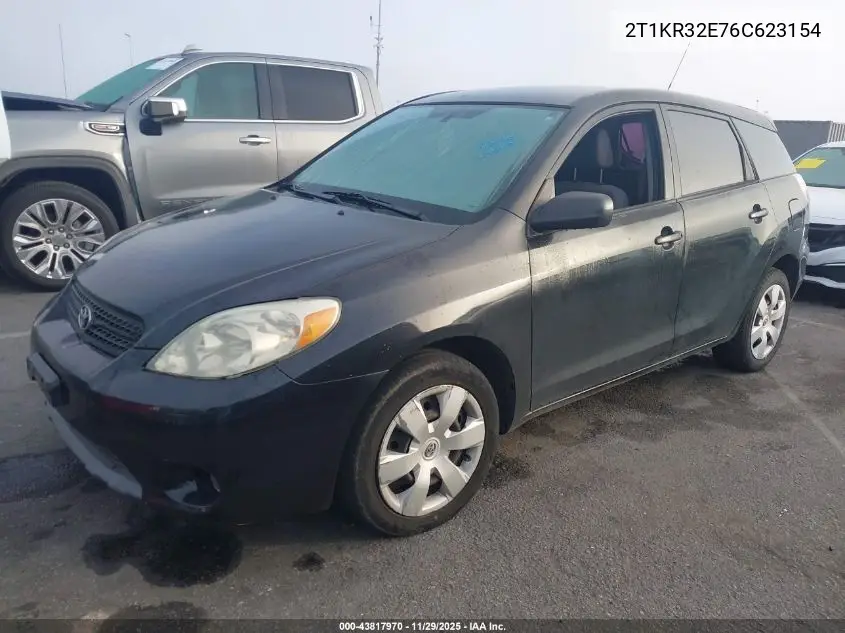 2T1KR32E76C623154 2006 Toyota Matrix