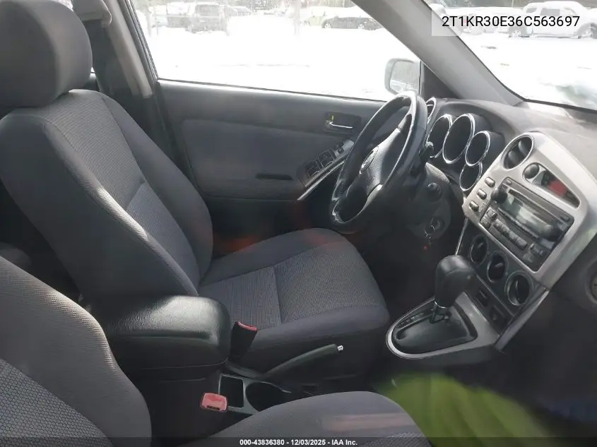 2T1KR30E36C563697 2006 Toyota Matrix Xr