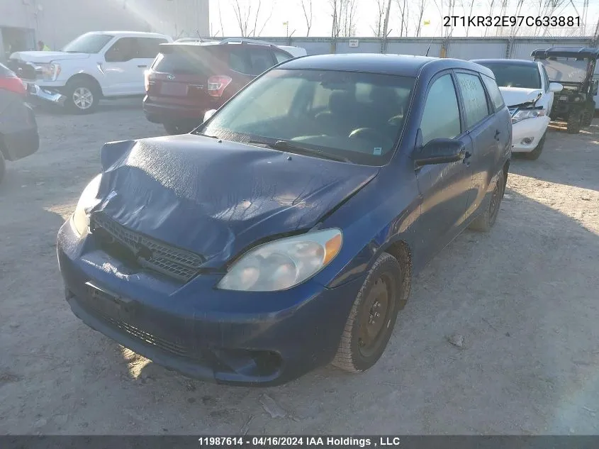 2T1KR32E97C633881 2007 Toyota Matrix Wagon