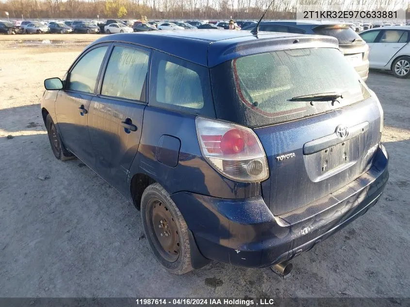 2T1KR32E97C633881 2007 Toyota Matrix Wagon