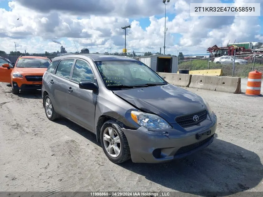 2T1KR32E47C658591 2007 Toyota Corolla Matrix Xr