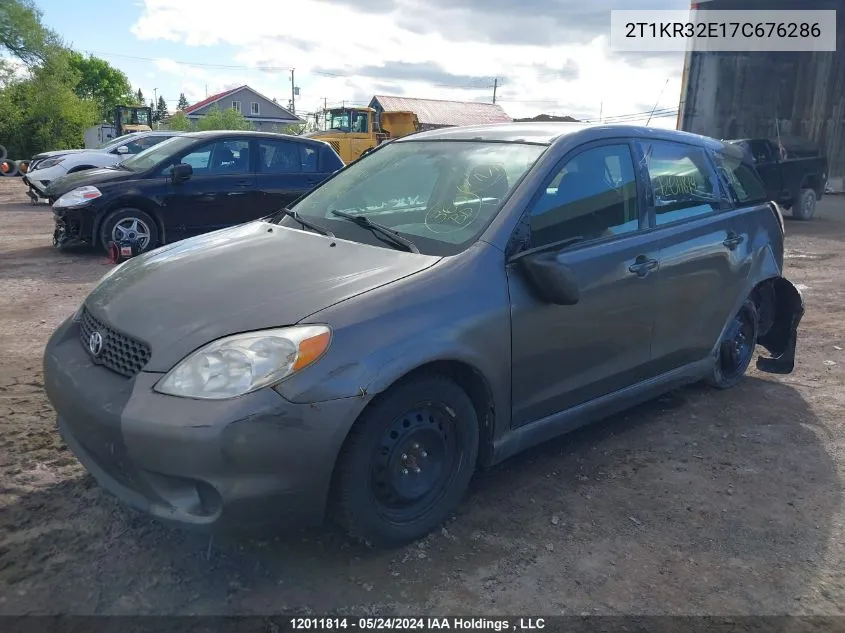 2T1KR32E17C676286 2007 Toyota Corolla Matrix Xr