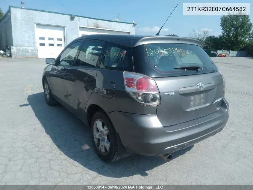 2T1KR32E07C664582 2007 Toyota Corolla Matrix Xr