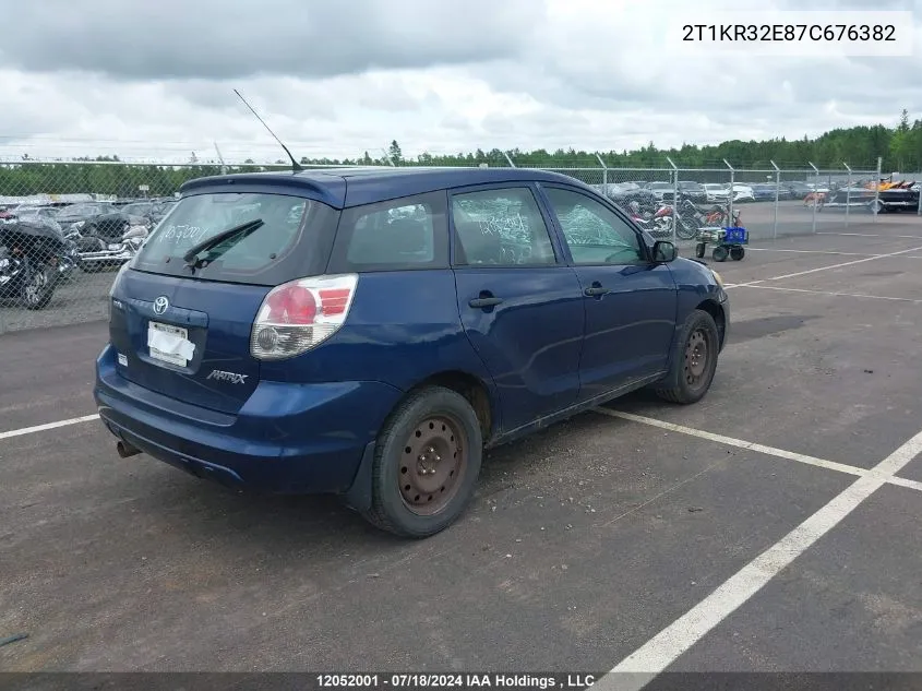 2T1KR32E87C676382 2007 Toyota Corolla Matrix Xr