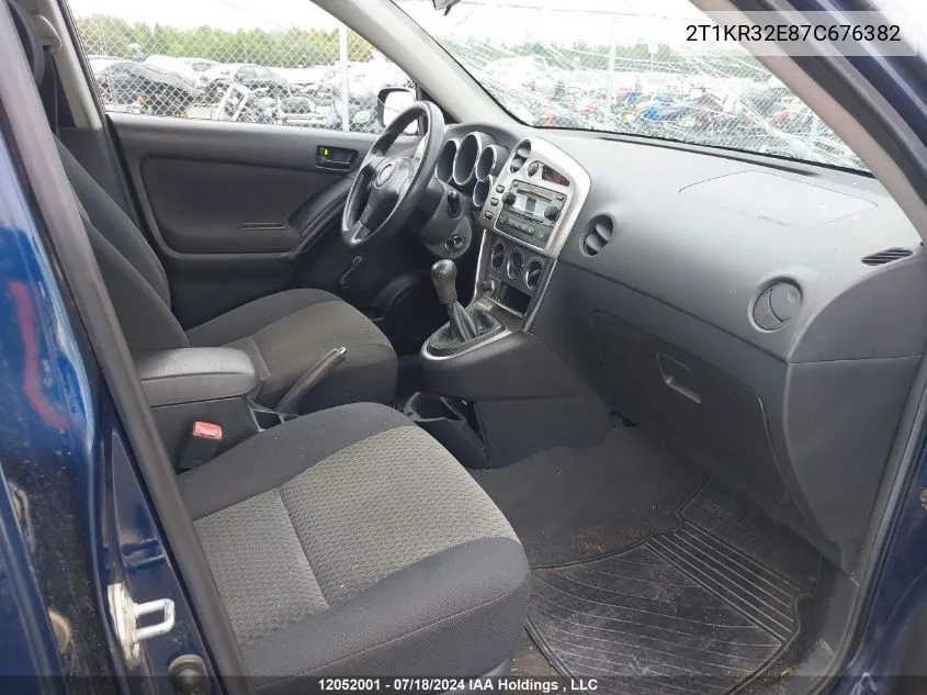 2T1KR32E87C676382 2007 Toyota Corolla Matrix Xr