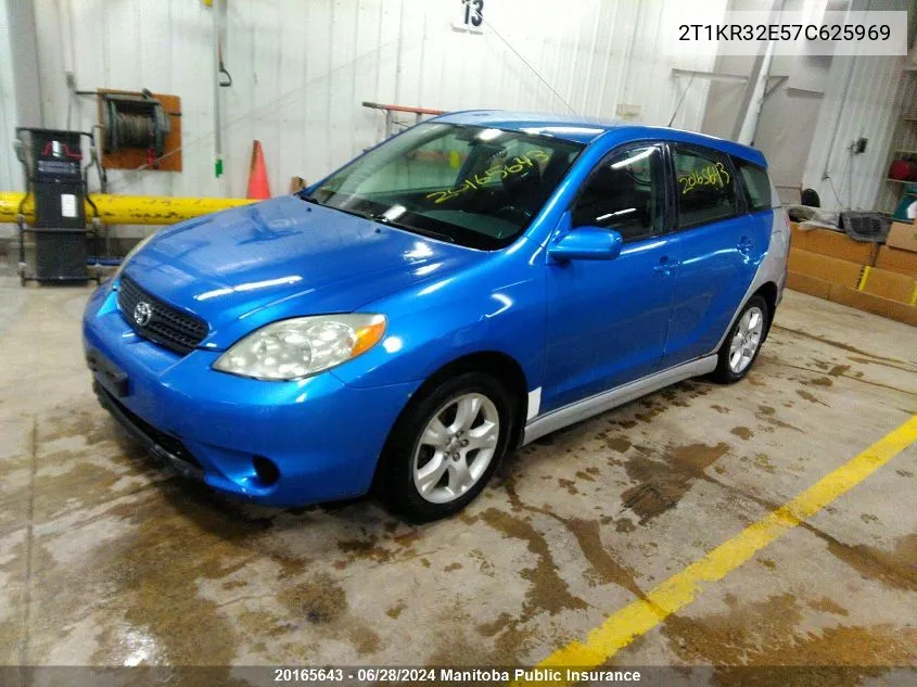 2T1KR32E57C625969 2007 Toyota Matrix Xr