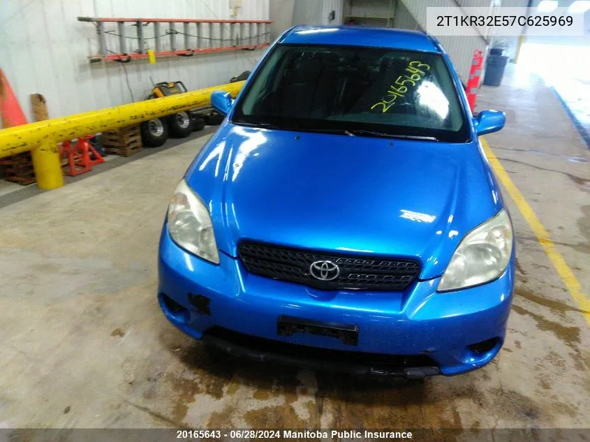 2T1KR32E57C625969 2007 Toyota Matrix Xr