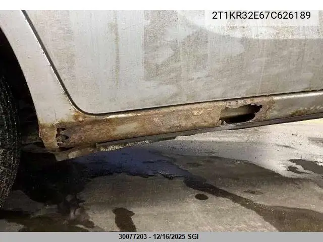 2T1KR32E67C626189 2007 Toyota Corolla Matrix Xr