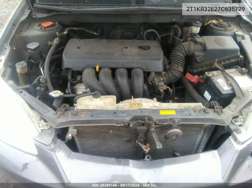 2T1KR32E27C635729 2007 Toyota Matrix