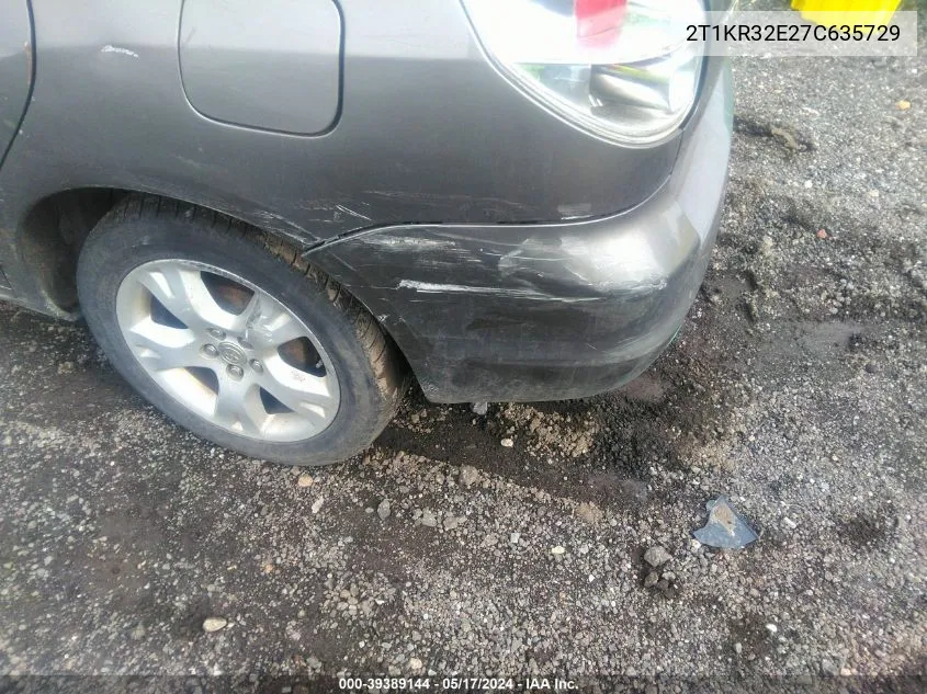 2T1KR32E27C635729 2007 Toyota Matrix