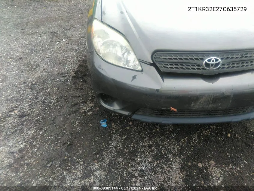 2T1KR32E27C635729 2007 Toyota Matrix