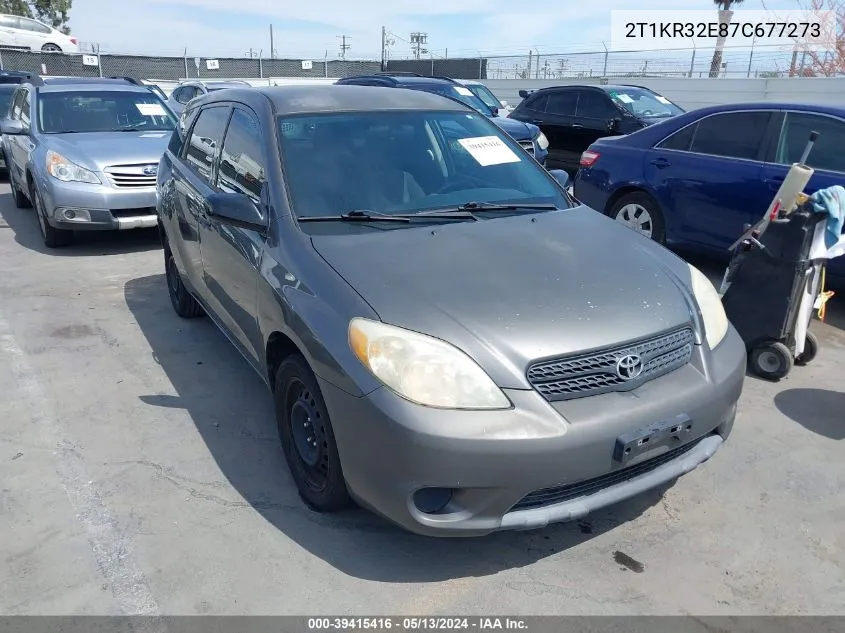 2007 Toyota Matrix VIN: 2T1KR32E87C677273 Lot: 39415416