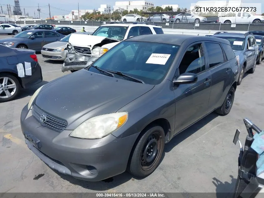 2007 Toyota Matrix VIN: 2T1KR32E87C677273 Lot: 39415416