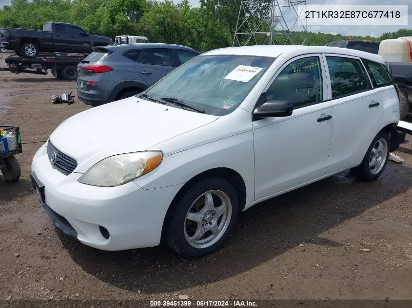 2T1KR32E87C677418 2007 Toyota Matrix