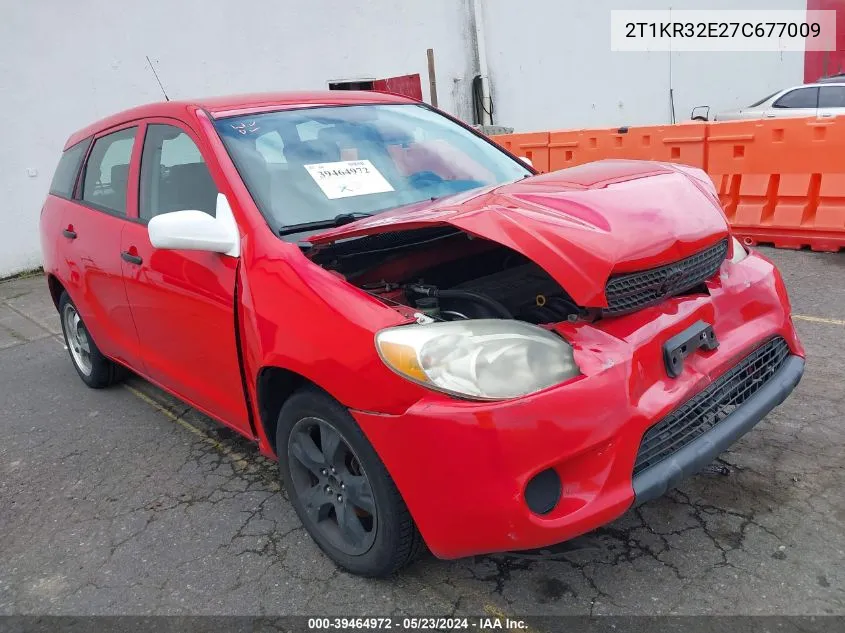 2T1KR32E27C677009 2007 Toyota Matrix