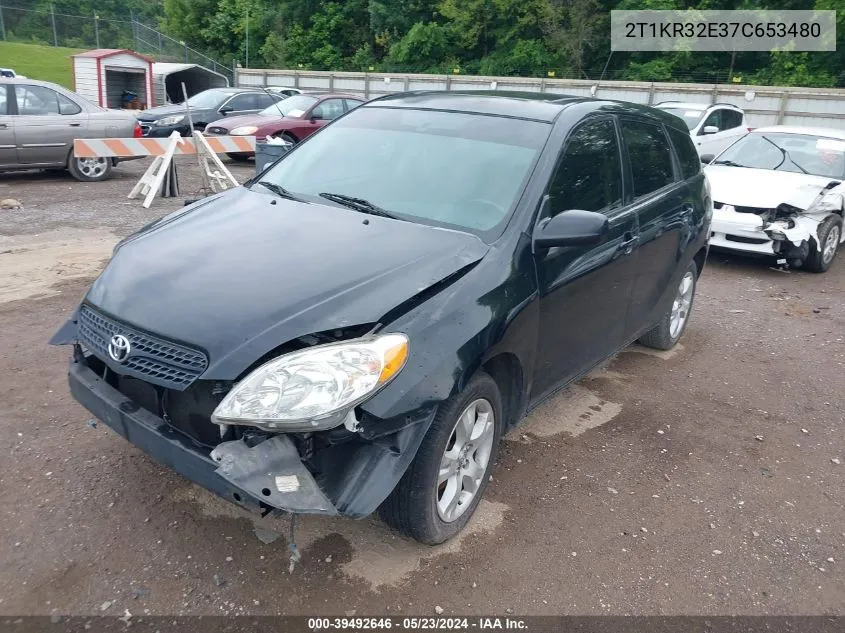 2T1KR32E37C653480 2007 Toyota Corolla Matrix Xr