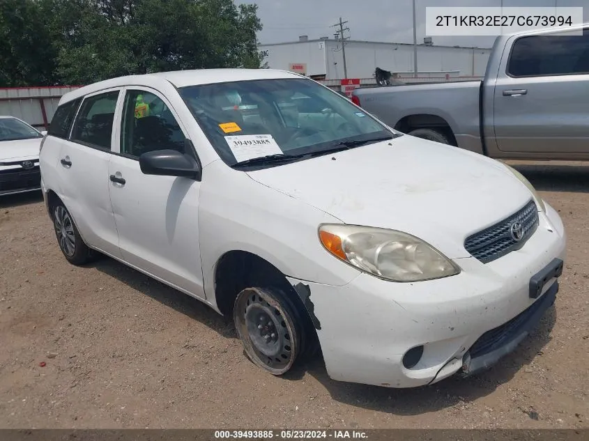 2T1KR32E27C673994 2007 Toyota Matrix