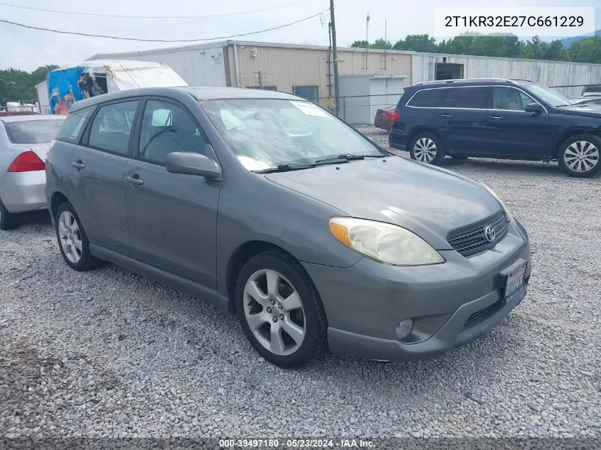 2T1KR32E27C661229 2007 Toyota Matrix Xr