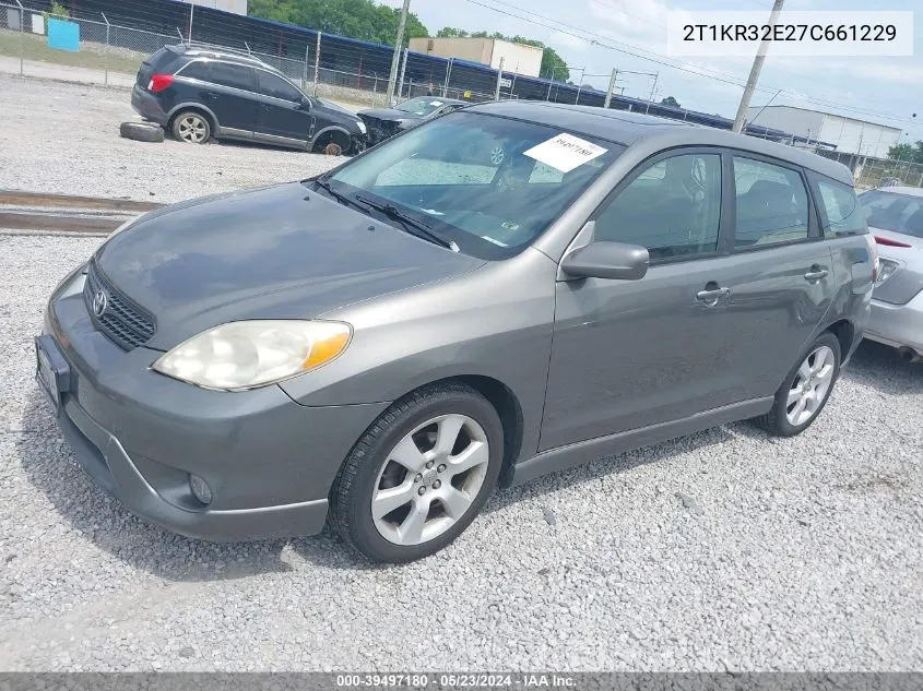 2T1KR32E27C661229 2007 Toyota Matrix Xr