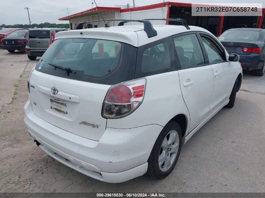 2T1KR32E07C658748 2007 Toyota Matrix Xr