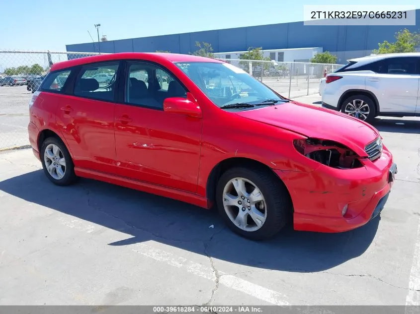 2T1KR32E97C665231 2007 Toyota Matrix Xr