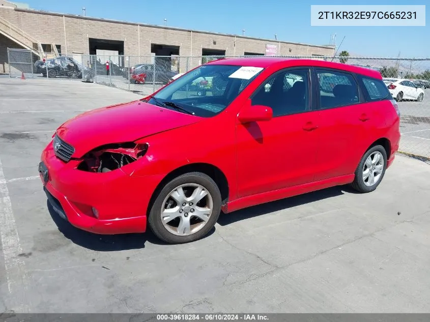 2T1KR32E97C665231 2007 Toyota Matrix Xr