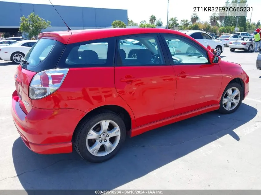 2T1KR32E97C665231 2007 Toyota Matrix Xr