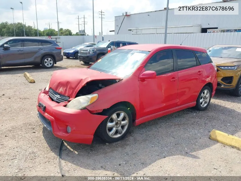 2T1KR32E87C678696 2007 Toyota Matrix Xr