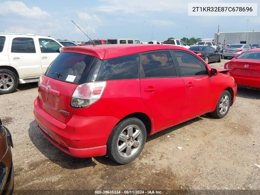 2T1KR32E87C678696 2007 Toyota Matrix Xr