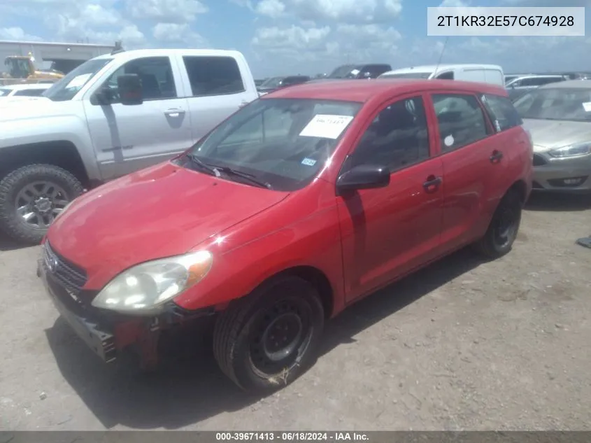 2T1KR32E57C674928 2007 Toyota Matrix