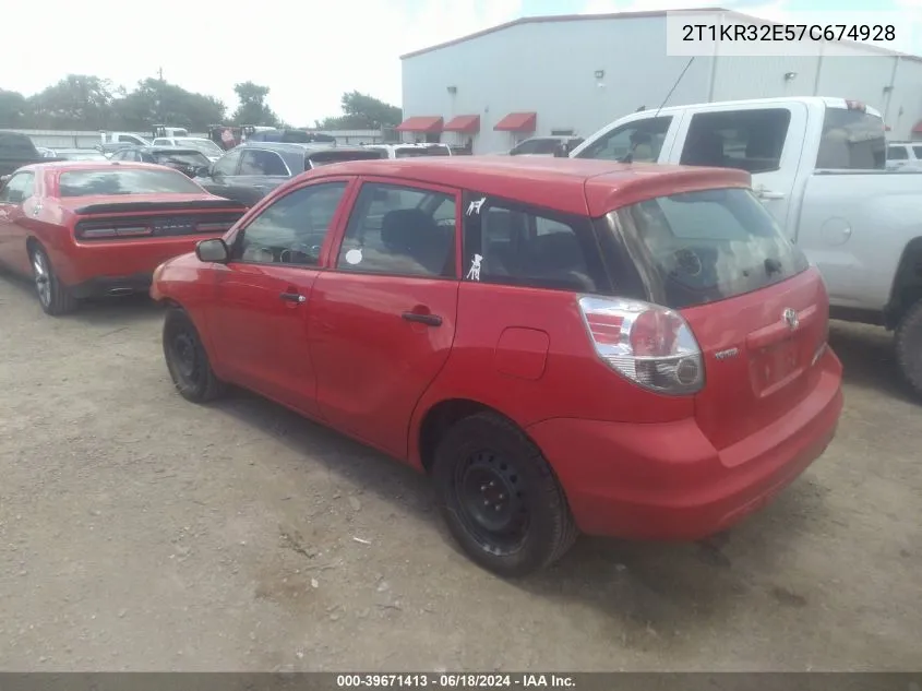 2T1KR32E57C674928 2007 Toyota Matrix