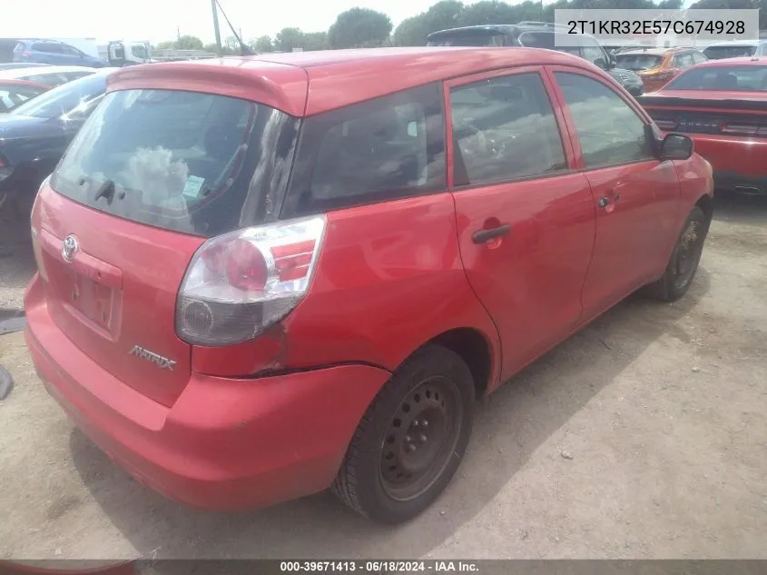 2T1KR32E57C674928 2007 Toyota Matrix