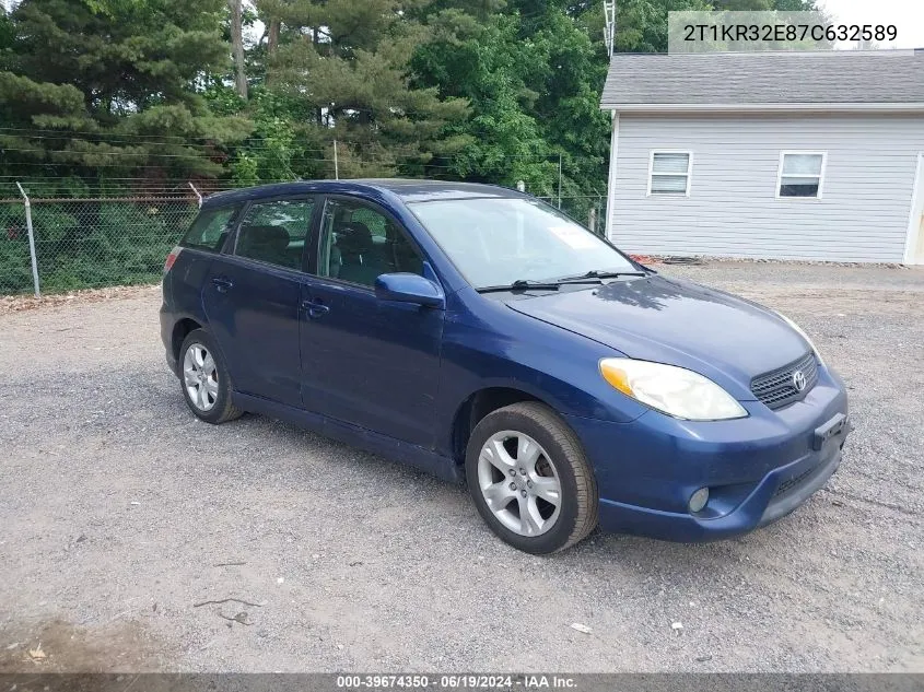 2T1KR32E87C632589 2007 Toyota Matrix Xr