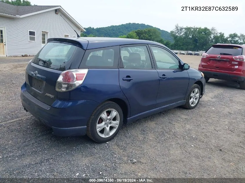 2T1KR32E87C632589 2007 Toyota Matrix Xr