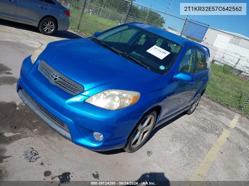 2T1KR32E57C642562 2007 Toyota Matrix Xr