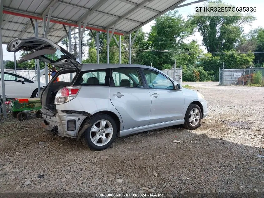 2T1KR32E57C635336 2007 Toyota Matrix Xr